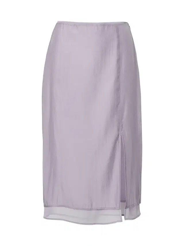 Women's Suki Organza Slit Midi-Skirt - Lilac