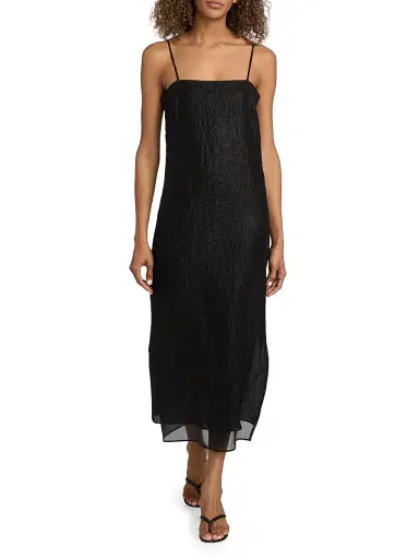 rag & bone Women's Suki Semi-Sheer Midi-Slipdress | Thumbnail 2