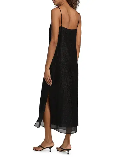 rag & bone Women's Suki Semi-Sheer Midi-Slipdress | Thumbnail 5