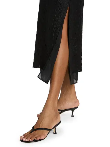 rag & bone Women's Suki Semi-Sheer Midi-Slipdress | Thumbnail 6