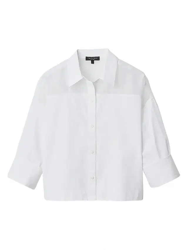 rag & bone Women's Elly Cotton Button-Front Shirt - White