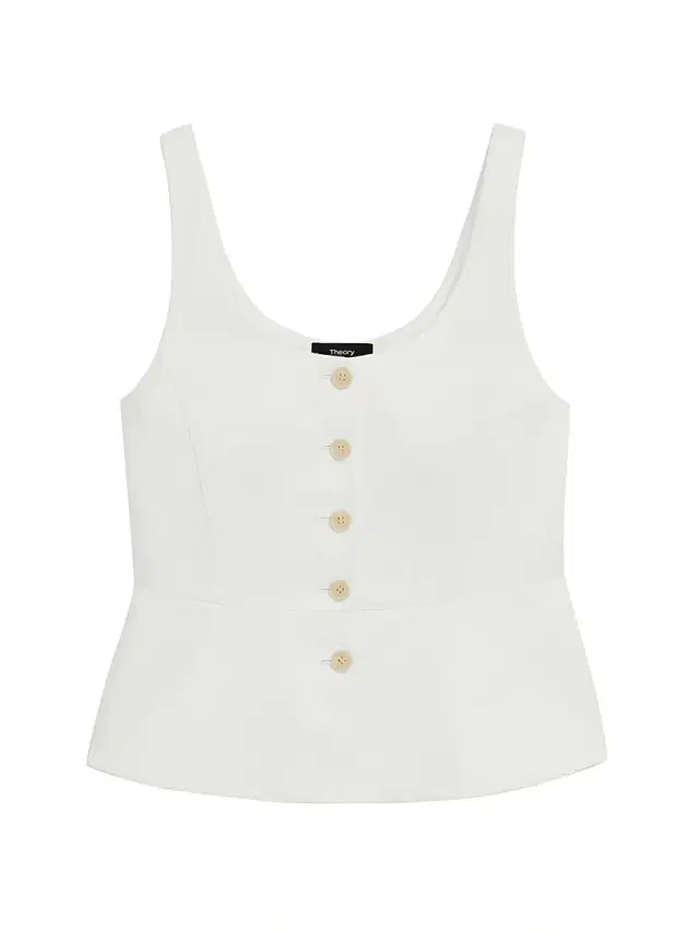 Theory Women's Peplum Linen Vest -