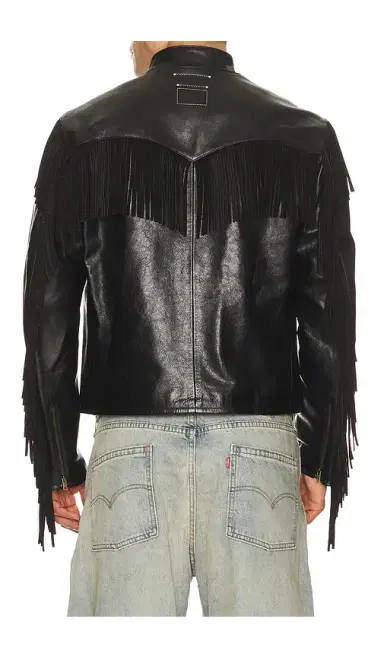 Austin Post Leather Fringed Western Cafe Racer | Thumbnail 7 Austin Post Leather Fringed Western Cafe Racer | Thumbnail 7