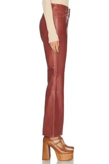 Chloe Slouch Lambskin Pant | Thumbnail 3 Chloe Slouch Lambskin Pant | Thumbnail 3