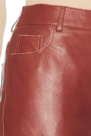 Chloe Slouch Lambskin Pant | Thumbnail 6 Chloe Slouch Lambskin Pant | Thumbnail 6