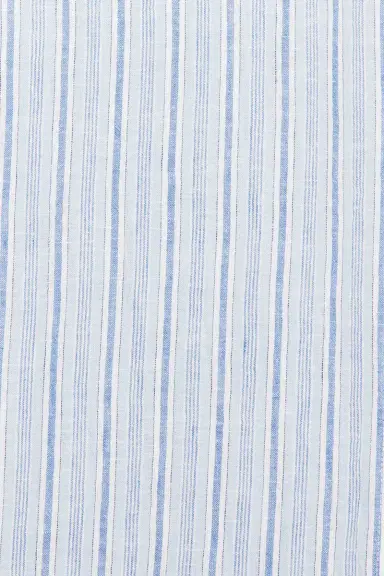 Corridor Linen Broadstripe Short Sleeve Shirt | Thumbnail 5