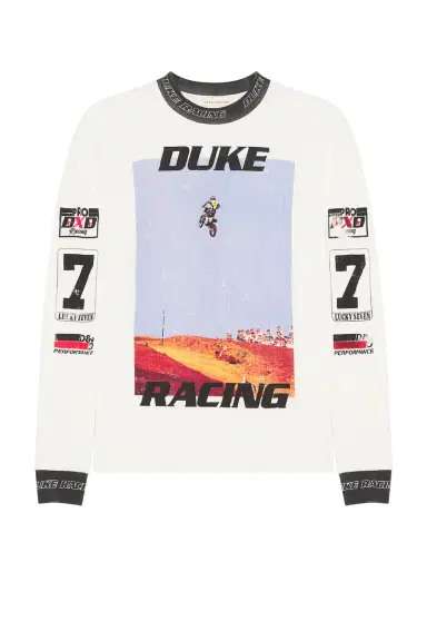 Duke + Dexter Duke + Dexter Motorcross Waffle Long Sleeve Tee | Thumbnail 5