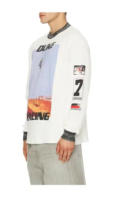 Duke + Dexter Duke + Dexter Motorcross Waffle Long Sleeve Tee | Thumbnail 7