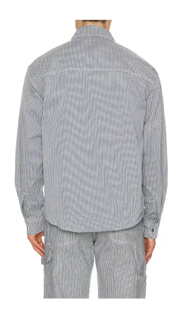 Dickies Hickory Long Sleeve Work Shirt | Thumbnail 7