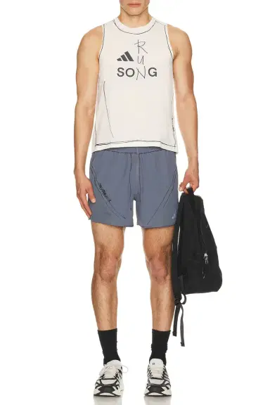 adidas by Song for the Mute Running Singlet | Thumbnail 3