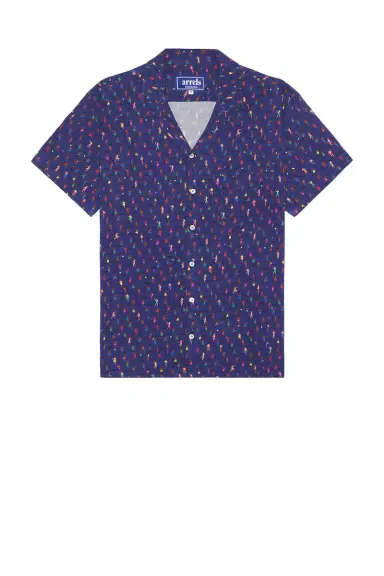 Arrels Barcelona Altinha x Malika Favre Camp Collar Shirt | Thumbnail 4