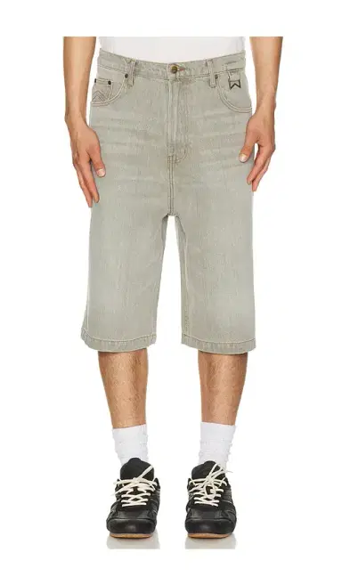 Rhude Baggy Traxedo Denim Shorts | Thumbnail 5