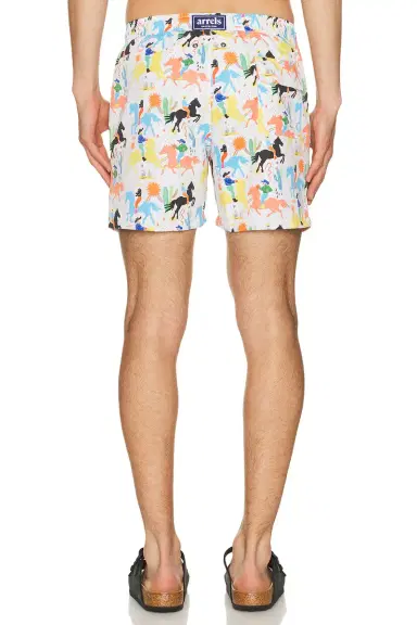 Arrels Barcelona Cowboy x Simmon Said Classic Swim Shorts | Thumbnail 2 Arrels Barcelona Cowboy x Simmon Said Classic Swim Shorts | Thumbnail 2