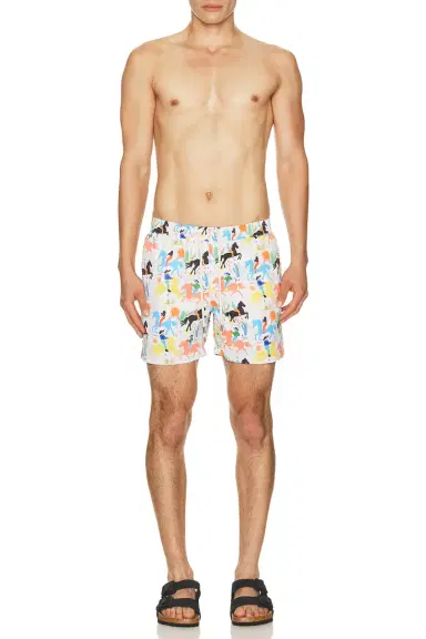 Arrels Barcelona Cowboy x Simmon Said Classic Swim Shorts | Thumbnail 3 Arrels Barcelona Cowboy x Simmon Said Classic Swim Shorts | Thumbnail 3