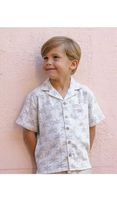 Rylee + Cru Rylee + Cru Lapel Collar Shirt | Thumbnail 2