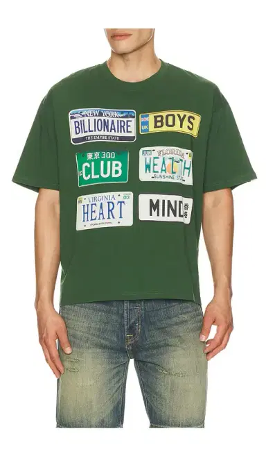 Billionaire Boys Club Plates Boxy Tee | Thumbnail 1