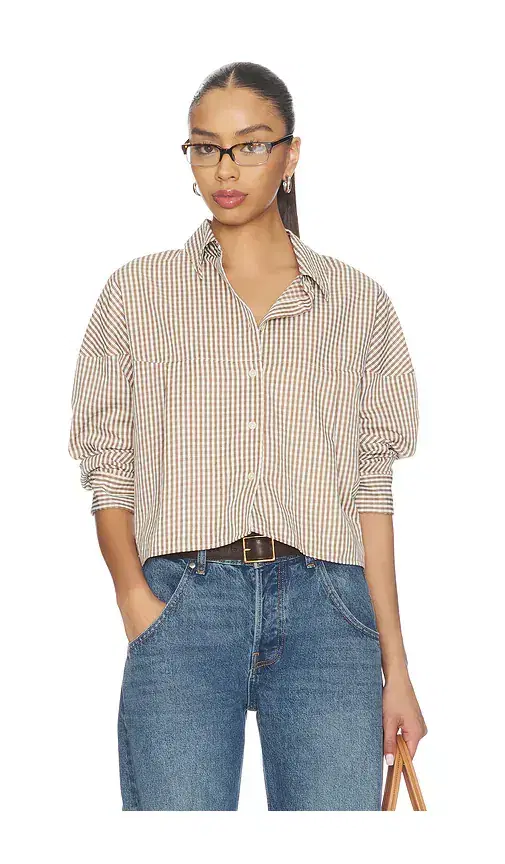 Kayleigh Check Blouse Kayleigh Check Blouse