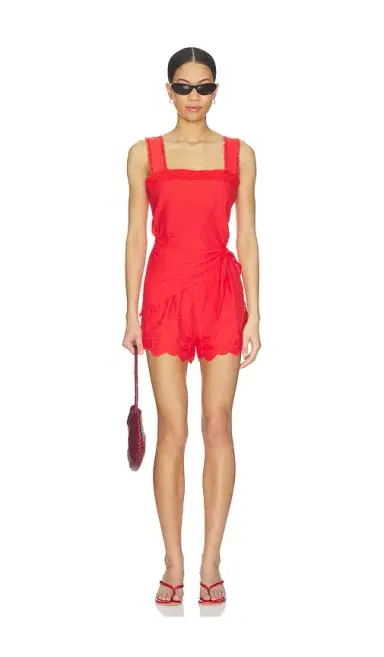 Line & Dot Rou Romper | Thumbnail 1