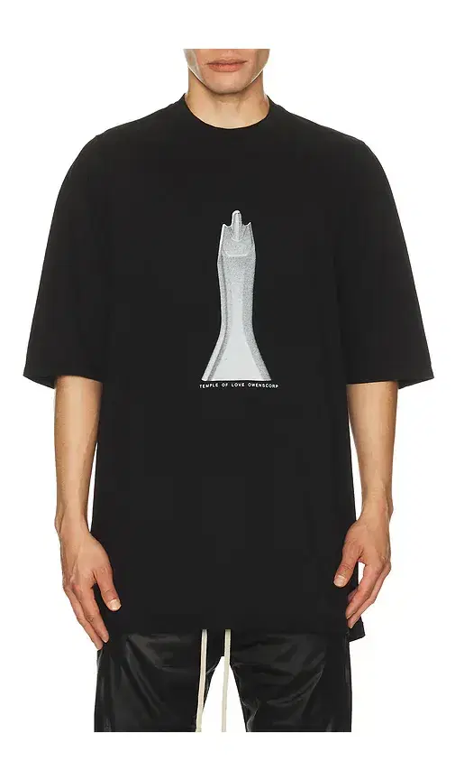 DRKSHDW by Rick Owens Sister Graphic Jumbo Short Sleeve T