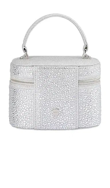 olga berg Beckie Zip Top Crystal Bag | Thumbnail 2 olga berg Beckie Zip Top Crystal Bag | Thumbnail 2