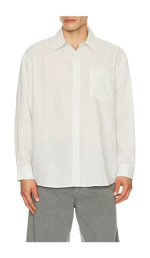 Classic Striped Bd Overshirt