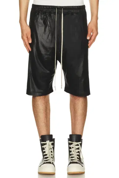 DRKSHDW by Rick Owens Wide Pusher Shorts | Thumbnail 3 DRKSHDW by Rick Owens Wide Pusher Shorts | Thumbnail 3