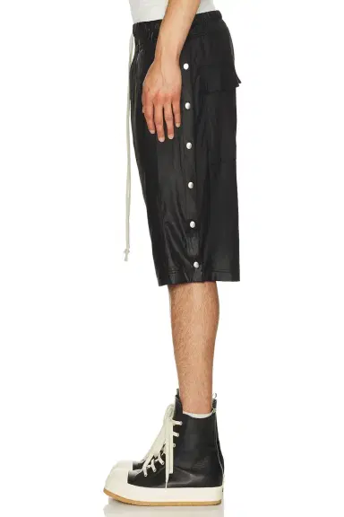 DRKSHDW by Rick Owens Wide Pusher Shorts | Thumbnail 4 DRKSHDW by Rick Owens Wide Pusher Shorts | Thumbnail 4