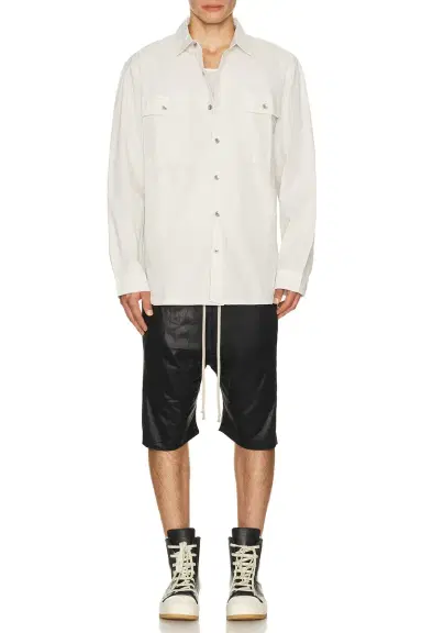 DRKSHDW by Rick Owens Wide Pusher Shorts | Thumbnail 6 DRKSHDW by Rick Owens Wide Pusher Shorts | Thumbnail 6