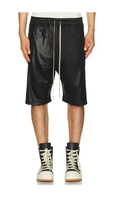 DRKSHDW by Rick Owens Wide Pusher Shorts | Thumbnail 1 DRKSHDW by Rick Owens Wide Pusher Shorts | Thumbnail 1