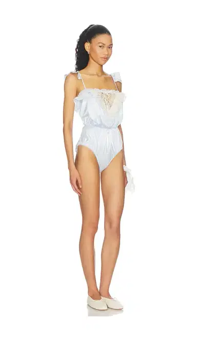 For Love & Lemons Cleo Romper | Thumbnail 2 For Love & Lemons Cleo Romper | Thumbnail 2