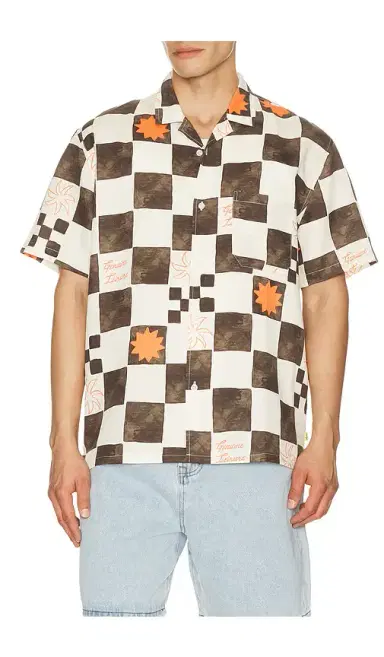 Duvin Design Check Button Up Shirt | Thumbnail 1