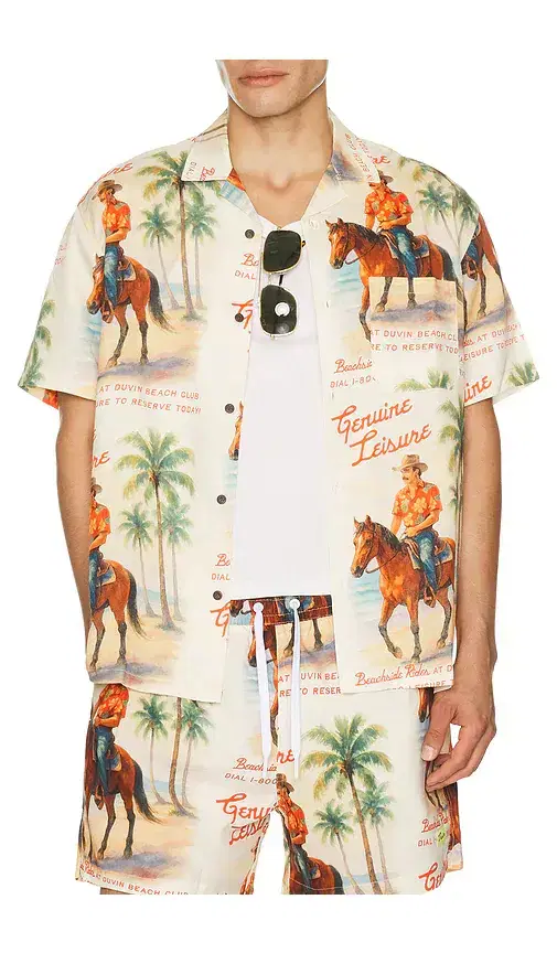 Beach Ranch Button Up Shirt