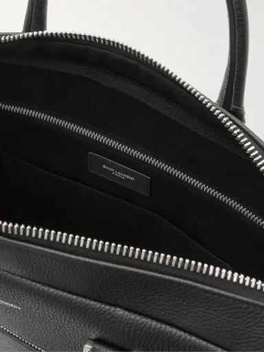 Saint Laurent Full-Grain Leather Briefcase - Men | Thumbnail 5 Saint Laurent Full-Grain Leather Briefcase - Men | Thumbnail 5