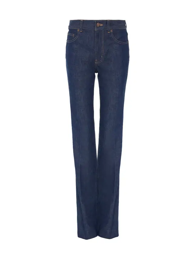High-Rise Straight Leg Jeans