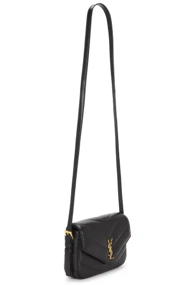 Saint Laurent Loulou Cassandre Toy Crossbody Bag | Thumbnail 4 Saint Laurent Loulou Cassandre Toy Crossbody Bag | Thumbnail 4