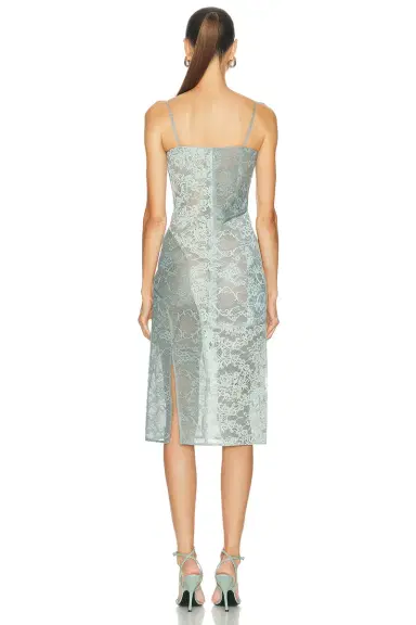 Acne Studios Daytona Romantic Flower Lace Dress | Thumbnail 4
