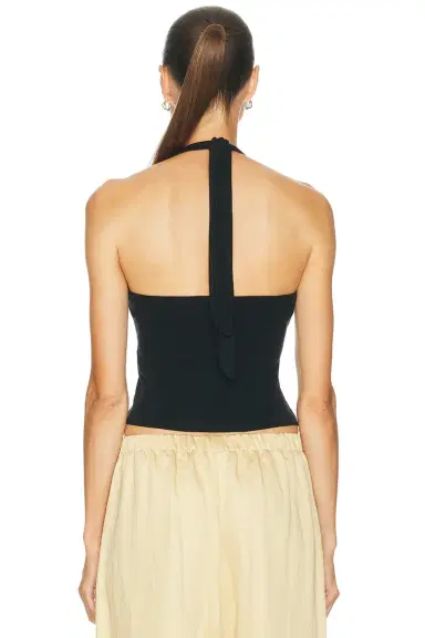 Matteau Halter Tie Tank Top | Thumbnail 3