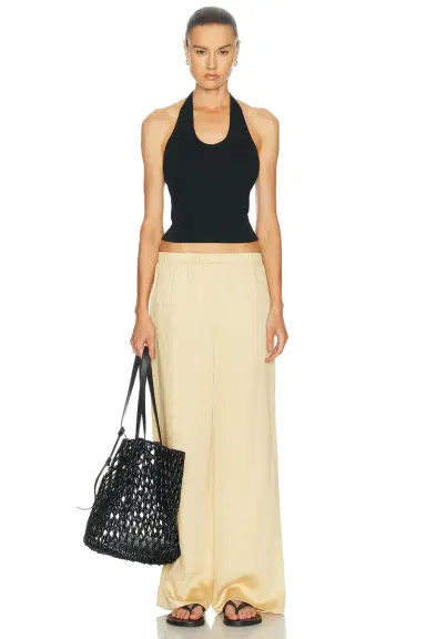 Matteau Halter Tie Tank Top | Thumbnail 4
