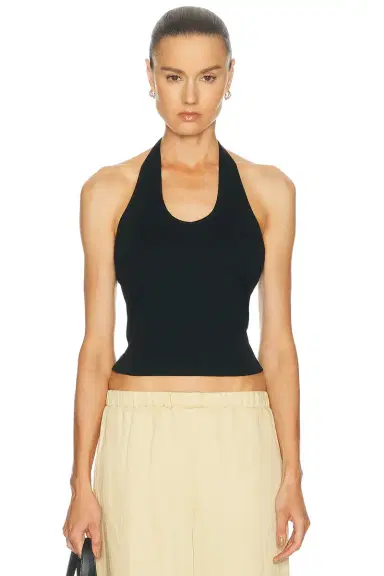 Matteau Halter Tie Tank Top | Thumbnail 1