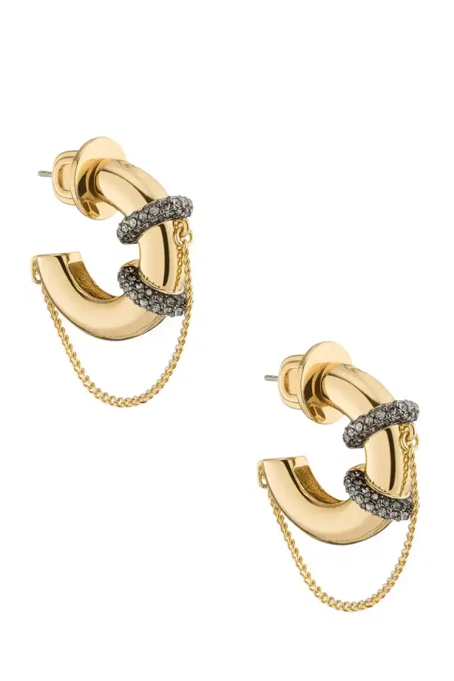 Demarson Molly Hoop Earrings