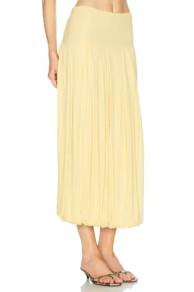 TOTEME Soft Gathered Skirt | Thumbnail 2 TOTEME Soft Gathered Skirt | Thumbnail 2