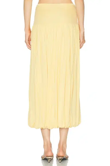 TOTEME Soft Gathered Skirt | Thumbnail 4 TOTEME Soft Gathered Skirt | Thumbnail 4