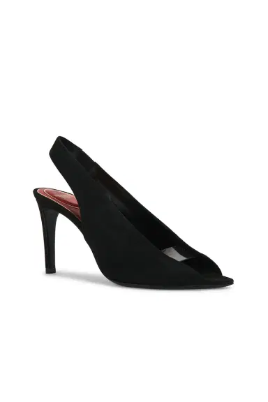 Valentino Garavani VG Revele Open Toe 85 Slingback | Thumbnail 2 Valentino Garavani VG Revele Open Toe 85 Slingback | Thumbnail 2