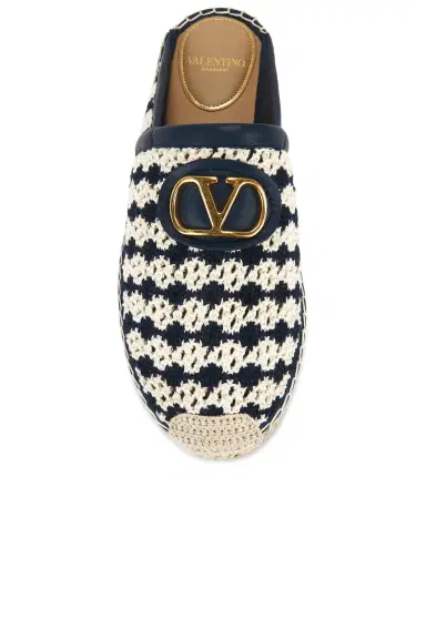 Valentino Garavani V Logo Signature Mule Espadrilles | Thumbnail 4