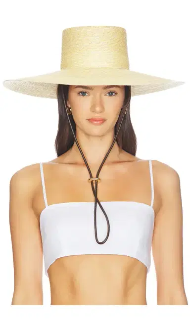 JANESSA LEONE Roma Wide Brim Hat | Thumbnail 4 JANESSA LEONE Roma Wide Brim Hat | Thumbnail 4