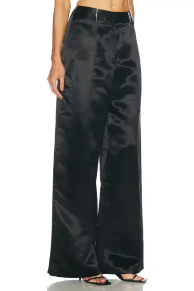 Grace Ling Pleated Claw Wide Leg Trouser | Thumbnail 2 Grace Ling Pleated Claw Wide Leg Trouser | Thumbnail 2