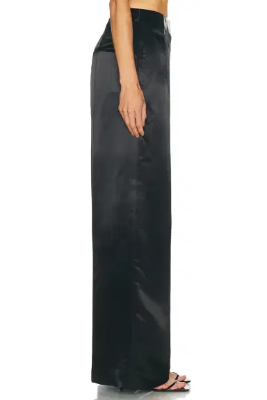 Grace Ling Pleated Claw Wide Leg Trouser | Thumbnail 3 Grace Ling Pleated Claw Wide Leg Trouser | Thumbnail 3