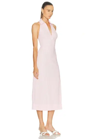 Simkhai Clairmont Midi Dress | Thumbnail 2 Simkhai Clairmont Midi Dress | Thumbnail 2