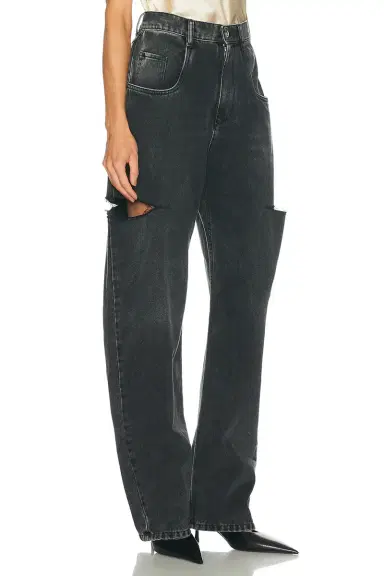 Maison Margiela Cut Out Barrel Leg | Thumbnail 2