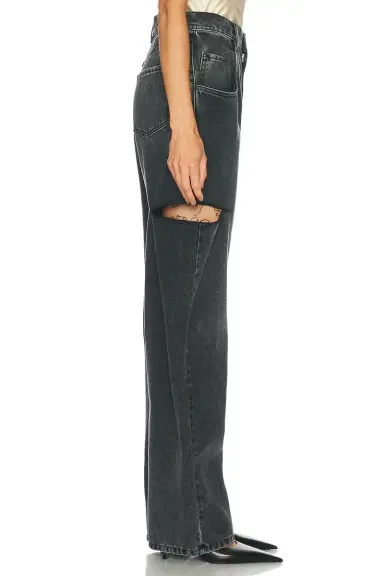 Maison Margiela Cut Out Barrel Leg | Thumbnail 3